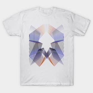 Geometric Minimal galaxy purple T-Shirt